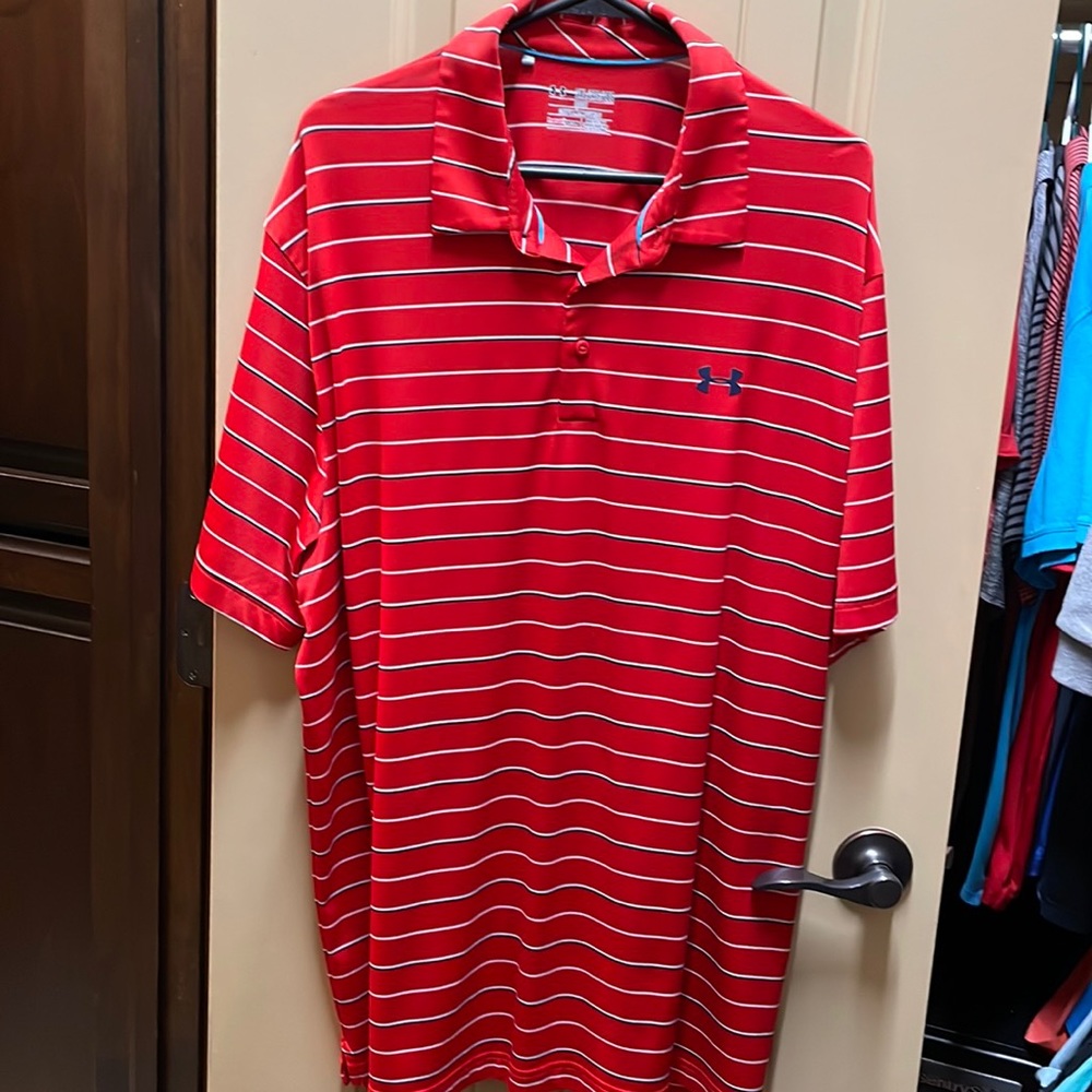 Men’s under Armour polo 2XL